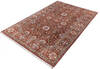 Chobi Brown Hand Knotted 62 X 90  Area Rug 700-146374 Thumb 2