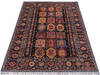 Chobi Black Hand Knotted 411 X 69  Area Rug 700-146377 Thumb 1