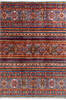 Chobi Multicolor Hand Knotted 68 X 98 Area Rug 700-146381 Thumb 0