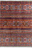 Chobi Multicolor Hand Knotted 68 X 98  Area Rug 700-146381 Thumb 0