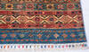 Chobi Blue Runner Hand Knotted 28 X 108 Area Rug 700-146384 Thumb 4