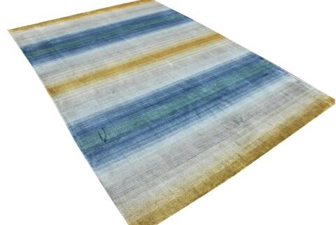Gabbeh Multicolor Hand Loomed 90 X 120  Area Rug 902-146414 Image 1