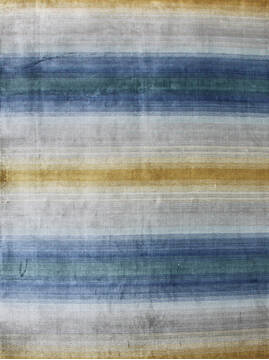 Indian Gabbeh Multicolor Rectangle 9x12 ft Wool Carpet 146414
