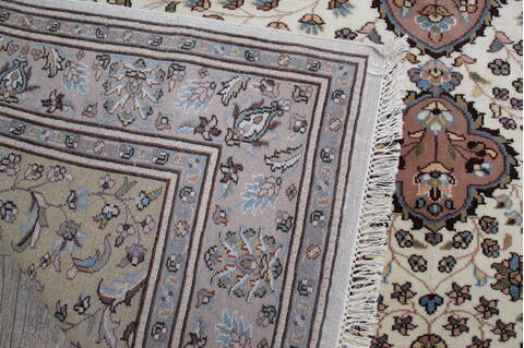 Mahi White Hand Knotted 80 X 101 Area Rug 905-146450 Image 11