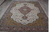 Mahi White Hand Knotted 80 X 101  Area Rug 905-146450 Thumb 10