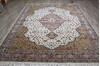 Mahi White Hand Knotted 80 X 101 Area Rug 905-146450 Thumb 1