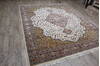 Mahi White Hand Knotted 80 X 101 Area Rug 905-146450 Thumb 2