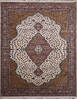 Mahi White Hand Knotted 80 X 101  Area Rug 905-146450 Thumb 0