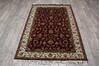 Jaipur Red Hand Knotted 42 X 63 Area Rug 905-146454 Thumb 6