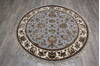 Jaipur Blue Round Hand Knotted 52 X 52 Area Rug 905-146456 Thumb 1