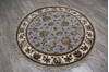 Jaipur Blue Round Hand Knotted 52 X 52 Area Rug 905-146456 Thumb 2