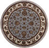Jaipur Blue Round Hand Knotted 52 X 52 Area Rug 905-146456 Thumb 0