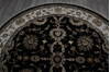 Jaipur Black Round Hand Knotted 60 X 60  Area Rug 905-146457 Thumb 6