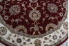 Jaipur Red Round Hand Knotted 51 X 51 Area Rug 905-146458 Thumb 4