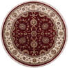 Jaipur Red Round Hand Knotted 51 X 51  Area Rug 905-146458 Thumb 0