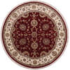 Jaipur Red Round Hand Knotted 51 X 51 Area Rug 905-146458 Thumb 0