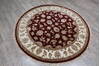 Jaipur Red Round Hand Knotted 52 X 52  Area Rug 905-146459 Thumb 2