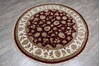 Jaipur Red Round Hand Knotted 52 X 52 Area Rug 905-146459 Thumb 3