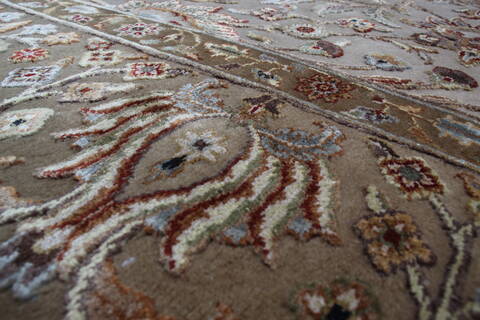 Jaipur Beige Hand Knotted 62 X 90 Area Rug 905-146465 Image 5
