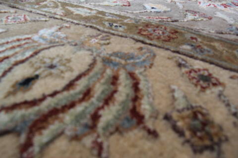 Jaipur Beige Hand Knotted 61 X 90 Area Rug 905-146466 Image 5
