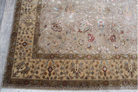 Jaipur Beige Hand Knotted 61 X 90 Area Rug 905-146466 Image 7