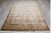 Jaipur Beige Hand Knotted 61 X 90  Area Rug 905-146466 Thumb 1