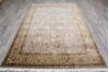 Jaipur Beige Hand Knotted 61 X 90 Area Rug 905-146466 Thumb 1
