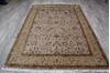 Jaipur Beige Hand Knotted 61 X 90  Area Rug 905-146466 Thumb 8