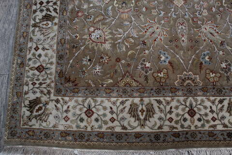 Jaipur Green Hand Knotted 61 X 94 Area Rug 905-146467 Image 6
