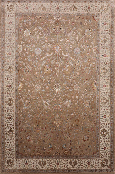 Jaipur Green Hand Knotted 61 X 94 Area Rug 905-146467 Image 0