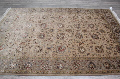 Jaipur Beige Hand Knotted 61 X 90 Area Rug 905-146468 Image 4