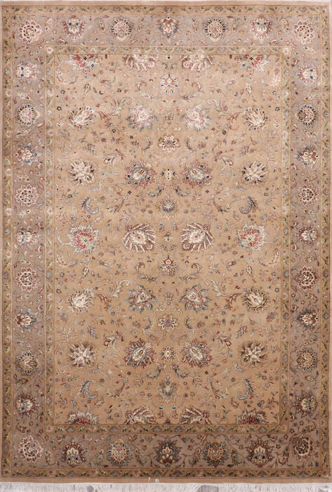 Jaipur Beige Hand Knotted 61 X 90 Area Rug 905-146468 Image 0