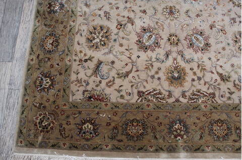 Jaipur Beige Hand Knotted 61 X 92 Area Rug 905-146469 Image 6