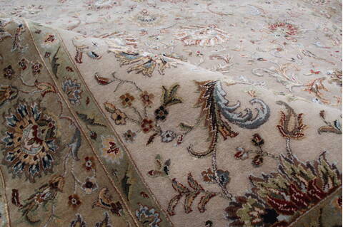 Jaipur Beige Hand Knotted 61 X 92 Area Rug 905-146469 Image 7