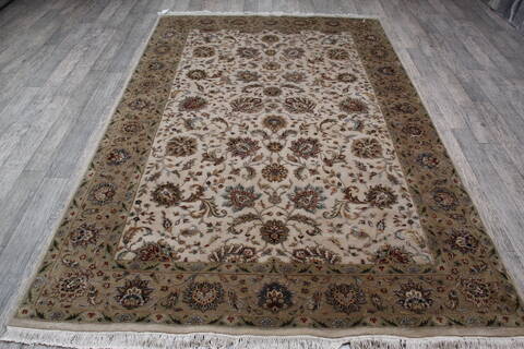 Jaipur Beige Hand Knotted 61 X 92 Area Rug 905-146469 Image 8