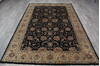 Jaipur Black Hand Knotted 61 X 93  Area Rug 905-146470 Thumb 8