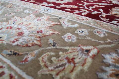 Jaipur Red Hand Knotted 61 X 90 Area Rug 905-146471 Image 5