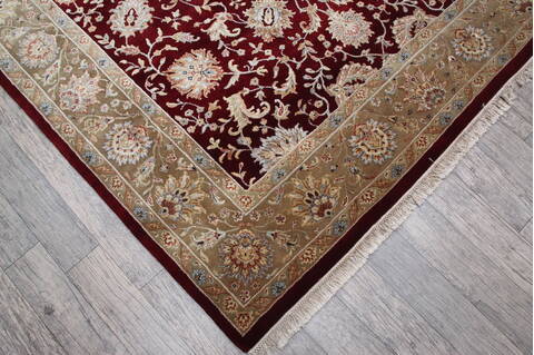Jaipur Red Hand Knotted 61 X 90 Area Rug 905-146471 Image 6