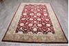 Jaipur Red Hand Knotted 61 X 90  Area Rug 905-146471 Thumb 1