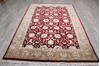 Jaipur Red Hand Knotted 61 X 90 Area Rug 905-146471 Thumb 1