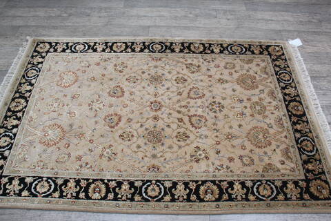 Jaipur Beige Hand Knotted 41 X 64 Area Rug 905-146472 Image 4