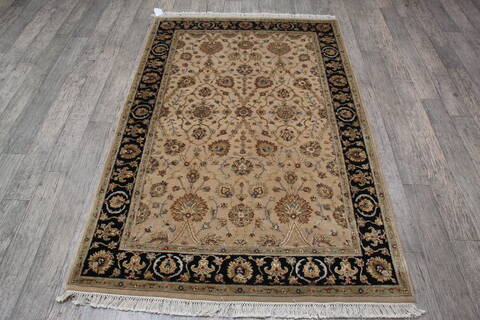 Jaipur Beige Hand Knotted 41 X 64 Area Rug 905-146472 Image 6