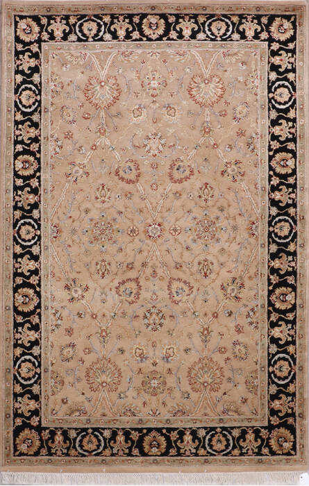 Jaipur Beige Hand Knotted 41 X 64 Area Rug 905-146472 Image 0