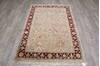Jaipur Beige Hand Knotted 40 X 60  Area Rug 905-146473 Thumb 1