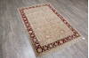 Jaipur Beige Hand Knotted 40 X 60  Area Rug 905-146473 Thumb 2