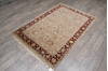 Jaipur Beige Hand Knotted 40 X 60  Area Rug 905-146473 Thumb 3