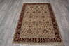 Jaipur Beige Hand Knotted 40 X 60  Area Rug 905-146473 Thumb 7