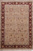 Jaipur Beige Hand Knotted 40 X 60  Area Rug 905-146473 Thumb 0