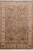 Jaipur Yellow Hand Knotted 40 X 60  Area Rug 905-146474 Thumb 0