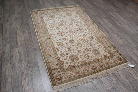 Jaipur White Hand Knotted 41 X 63 Area Rug 905-146476 Image 2